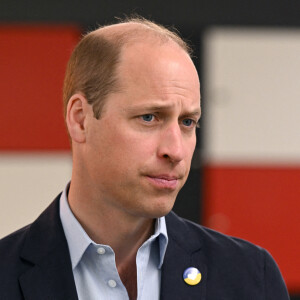 Le prince William, duc de Cambridge, et Catherine (Kate) Middleton, duchesse de Cambridge, visitent le comité d'urgence de Londres, à la rencontre de bénévoles de retour de leur mission humanitaire en Ukraine. 