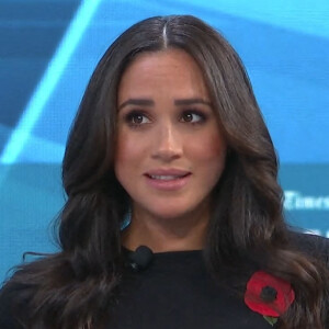 Meghan Markle sur le plateau de l'émission "Minding the Gap" à Los Angeles