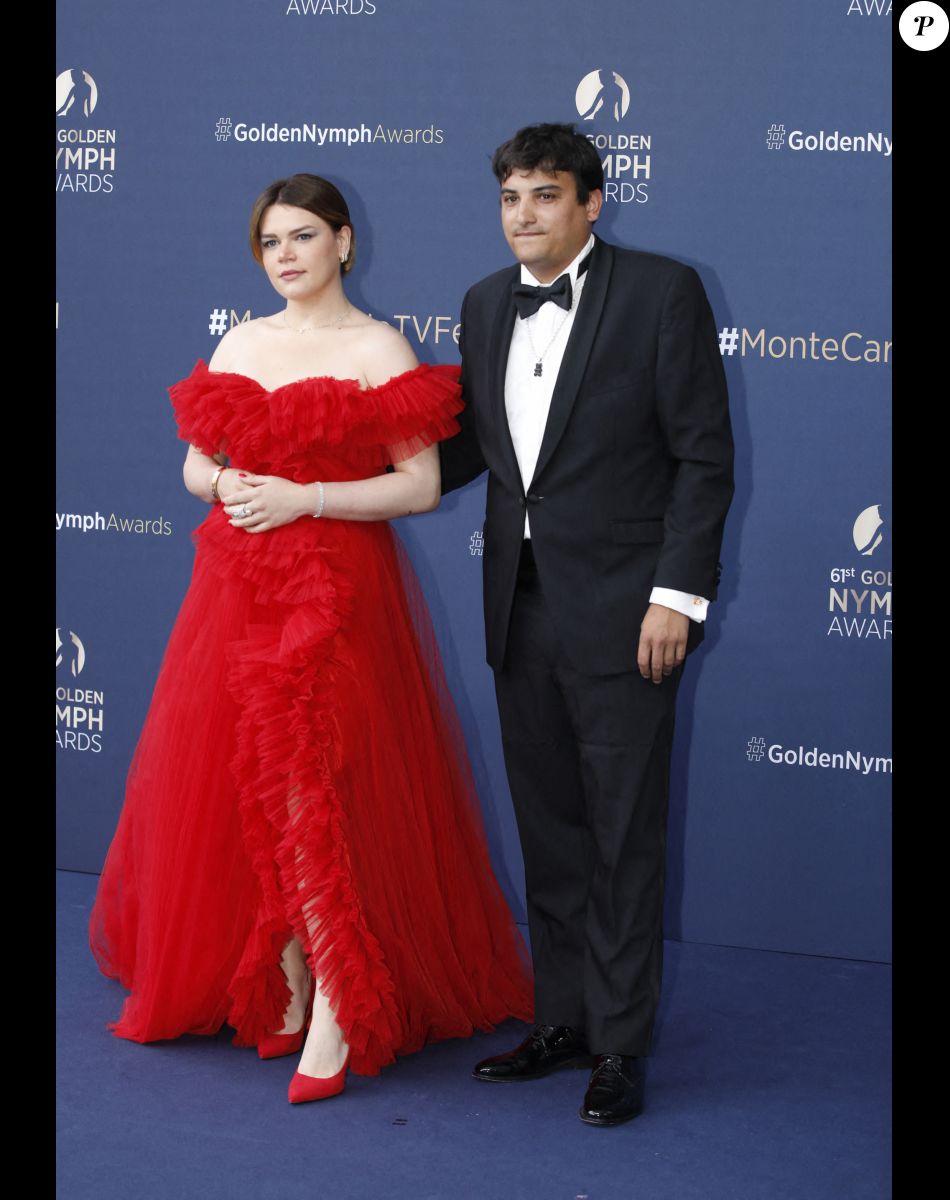 Camille Gottlieb et son meilleur ami, Médy Anthony - Cérémonie de clôture du 61ème Festival de Télévision de Monte Carlo le 21 juin 2022. © Denis Guignebourg/Bestimage