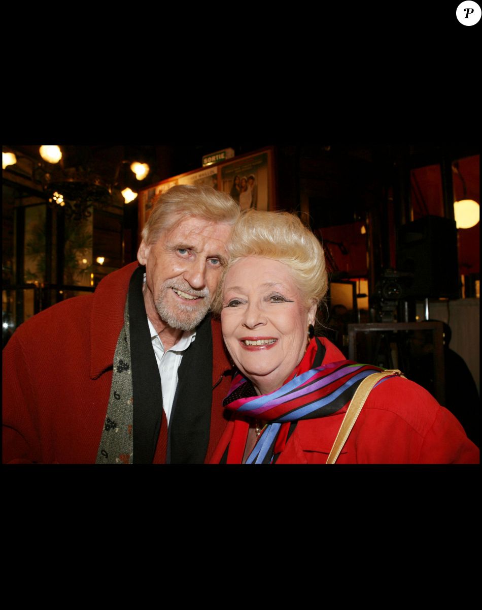 Edward Meeks et Jacqueline Monsigny - Prix Cazes 2007 à la brasserie Lipp.