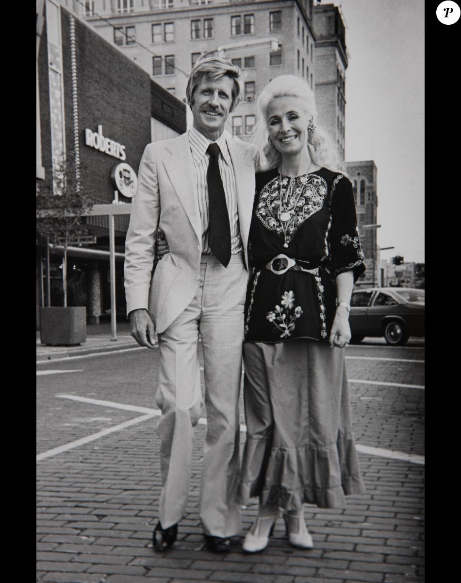 Jacqueline Monsigny et son mari Edward Meeks, photo d'archives.