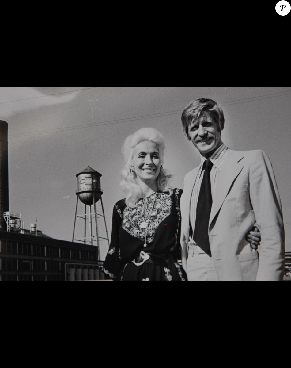 Jacqueline Monsigny et son mari Edward Meeks, photo d'archives.