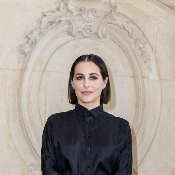 Amira Casar au photocall du défilé de mode Haute-Couture automne-hiver 2022-2023 "Dior" à Paris, France, le 4 juillet 2022. © Olivier Borde/Bestimage 