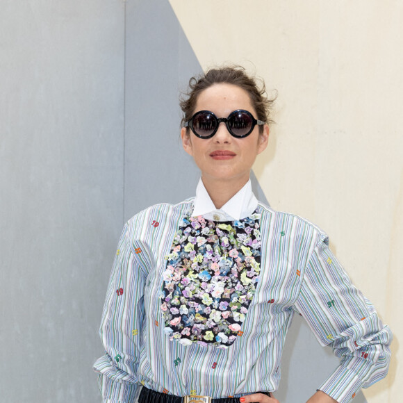 Marion Cotillard au photocall du défilé de mode Haute-Couture automne-hiver 2022-2023 "Chanel" à Paris, France, le 5 juillet 2022. © Olivier Borde/Bestimage 