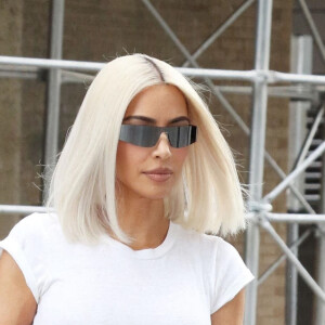 Kim Kardashian fait du shopping à New York, le 21 juin 2022. 