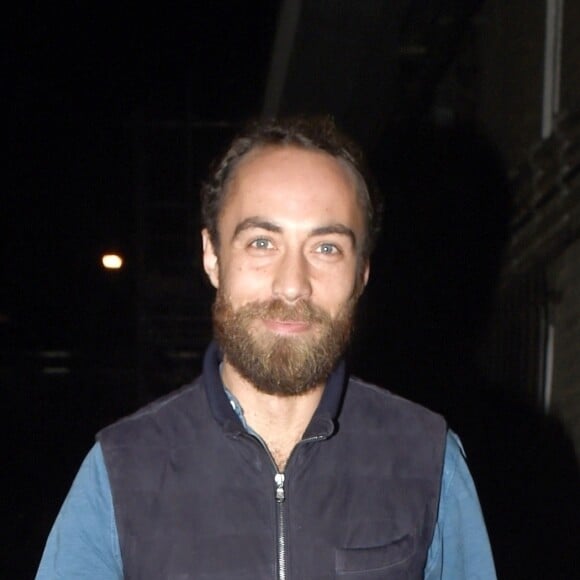 James Middleton est allé rendre visite à sa soeur Pippa et son nouveau-né à l'hôpital St Mary's à Londres, Royaume Uni, le 16 octobre 2018. 