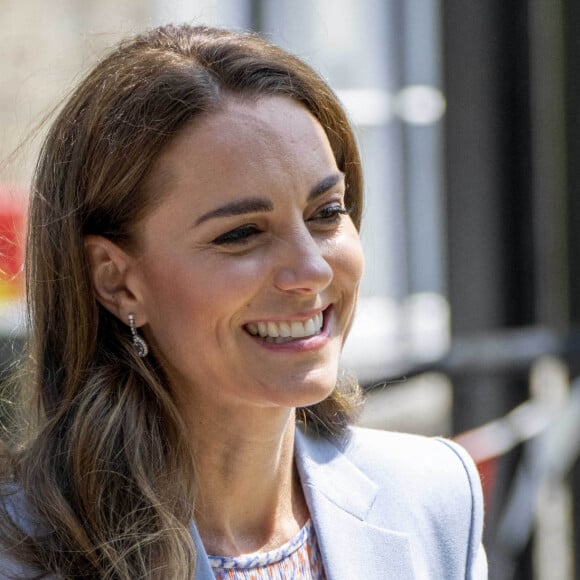 Kate Catherine Middleton, duchesse de Cambridge, en visite au musée Fitzwilliam de l'Université de Cambridge. Le 23 juin 2022 