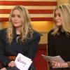 Mary-Kate et Ashley Olsen, le 3 février, sur le plateau de Good Morning America.