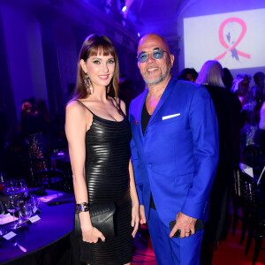 Frédérique Bel, Pascal Obispo - 19ème "Diner de la Mode" au bénéfice de Sidaction au Pavillon Cambon Capucines dans le cadre de la Fashion Week de Paris, France. Le 7 juillet 2022. © Rachid Bellak / Bestimage 