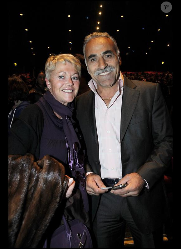 Mansour Bahrami à la générale du spectacle Roméo et Juliette, au Palais des Congrès de Paris. 4/02/2010