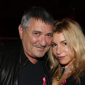 Jean-Marie Bigard et sa femme Lola Marois (Lola Bigard) - Cocktail de bienfaisance 'Octobre Rose' au restaurant Fidèle à Paris, France, le 16 octobre 2017. © Denis Guignebourg/Bestimage