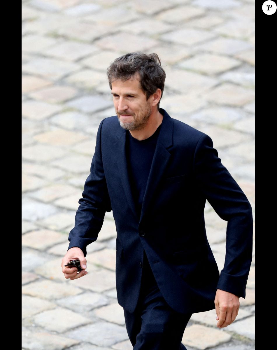 Guillaume Canet lors de la cérémonie d'hommage national à Jean-Paul Belmondo à l'Hôtel des Invalides à Paris, France, le 9 septembre 2021. © Dominique Jacovides/Bestimage