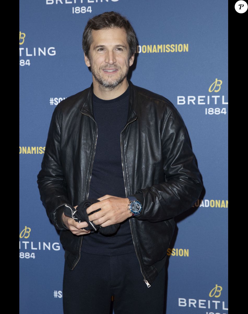 Guillaume Canet lors de la soirée de réouverture de la boutique "Breitling", située rue de la Paix à Paris. © Olivier Borde/Bestimage
