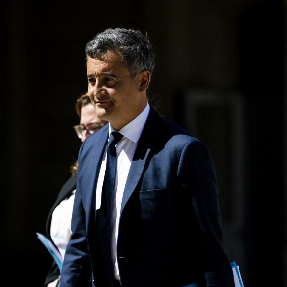 Gerald Darmanin - Ministre de l'Intérieur - Premier conseil des ministres du second gouvernement Borne au palais de l'Élysée à Paris le 4 juillet 2022.