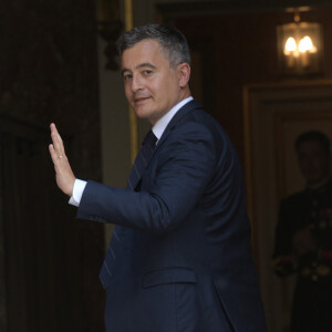 Gérald Darmanin, ministre de l'Interieur - Les ministres français arrivent pour la réunion de travail autour de la Première ministre à l'hôtel de Matignon à Paris, France, le 21 juin 2022. © Giancarlo Gorassini/Bestimage