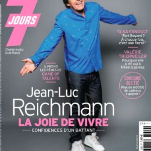 Jean-Luc Reichmann en couverture du nouveau Télé 7 Jours. 