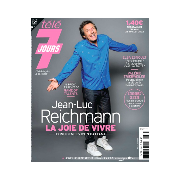 Jean-Luc Reichmann en couverture du nouveau Télé 7 Jours. 