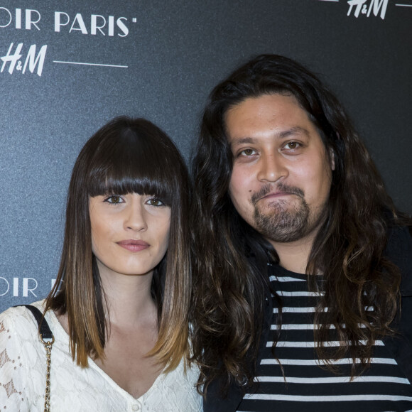 Lulu Gainsbourg et sa compagne Lilou - Soirée d'ouverture du nouveau flagship H&M avec la présentation de la nouvelle collection exclusive "Bonjour Paris" au 1-3 rue Lafayette à Paris, le 19 juin 2018. © Olivier Borde/Bestimage 