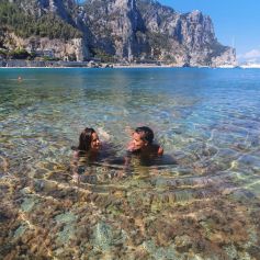 Lucie Lucas et Shy'm se sont baignées toutes les deux en Italie @ Instagram / Lucie Lucas
