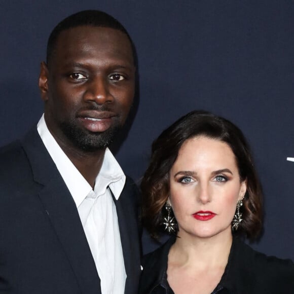 Omar Sy et sa femme Hélène à la première du film "The Call of the Wild" à Los Angeles, le 13 février 2020.  Celebrities at the premiere of the movie "The Call of the Wild" in Los Angeles, February 13, 2020. 