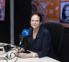 Charlotte Valandrey - Enregistrement de l'émission "CS Cohen" sur Radio J à Paris. Le 12 avril 2022 © Jack Tribeca / Bestimage 