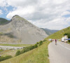 Illustration du Tour de France entre Val d'Isère et Briançon