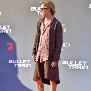 Brad Pitt à la première du film "Bullet Train" à Berlin, le 19 juillet 2022. 