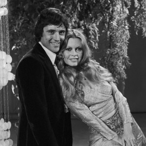 Sacha Distel et Brigitte Bardot sur le plateau de l'émission "Top à Sacha Distel". Le 15 mai 1973 © Bernard Leguay via Bestimage