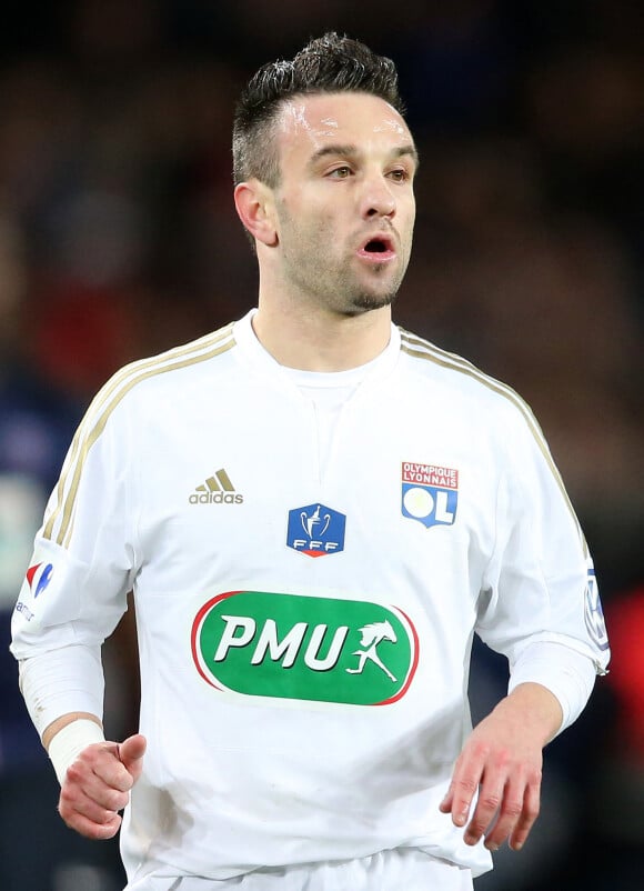 Mathieu Valbuena - Match de coupe de France entre le Psg et Lyon au Parc des Princes à Paris le 10 février 2016.