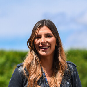 Camille Cerf, miss France 2015 et ambassadrice LPEJ 2022 lors de la 8ème édition du "Longines Paris Eiffel Jumping" au Champ de Mars à Paris, le 26 juin 2022. © Perusseau/Gorassini/Tribeca/Bestimage