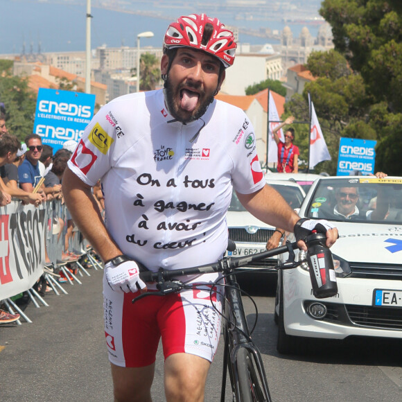 Laurent Ournac - Etape du coeur 2017 au profit de l'association "Mécénat Chirurgie Cardiaque" à Marseille, le 22 juillet 2017. © CVS/Bestimage