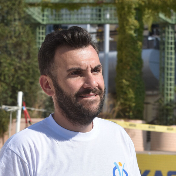 Laurent Ournac participe à la journée de la Ligue Contre l'Obésité à l'Odysseum de Montpellier. Le 11 septembre 2016 © Giancarlo Gorassini / Bestimage 
