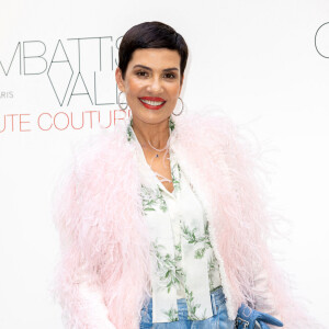 Cristina Cordula - Les célébrités au photocall du défilé de mode Haute-Couture automne-hiver  "Giambattista Valli" à Paris. © Olivier Borde / Bestimage 
