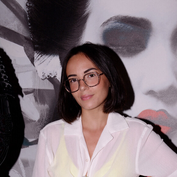 Exclusif - Agathe Auproux - Inauguration du restaurant "Yakuza" par le chef Olivier Da Costa à l'hôtel Vendome au 7 rue Helder à Paris le 12 septembre 2021. © Rachid Bellak/Bestimage