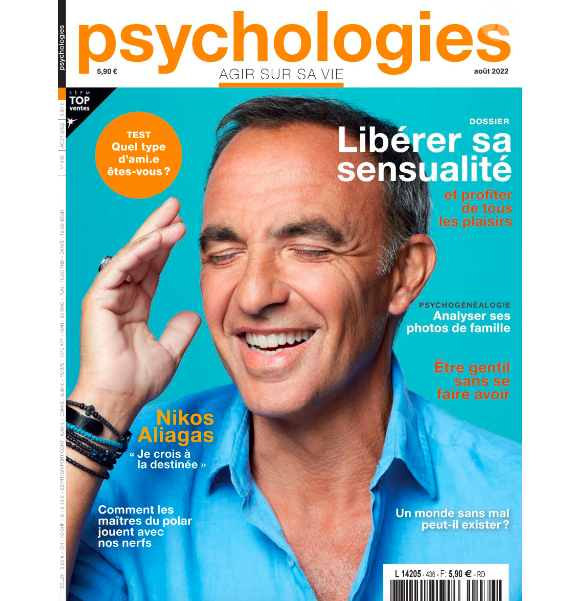 Couverture du magazine "Psychologies" du mercredi 27 juillet 2022