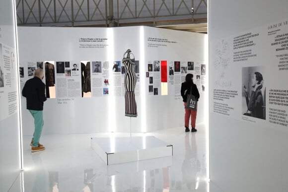Vernissage de l'exposition "Alaïa avant Alaïa" à la Fondation Azzedine Alaïa à Paris, France, le 27 janvier 2022. Bertrand Rindoff/Bestimage 