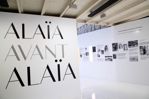 Vernissage de l'exposition "Alaïa avant Alaïa" à la Fondation Azzedine Alaïa à Paris, France, le 27 janvier 2022. Bertrand Rindoff/Bestimage 