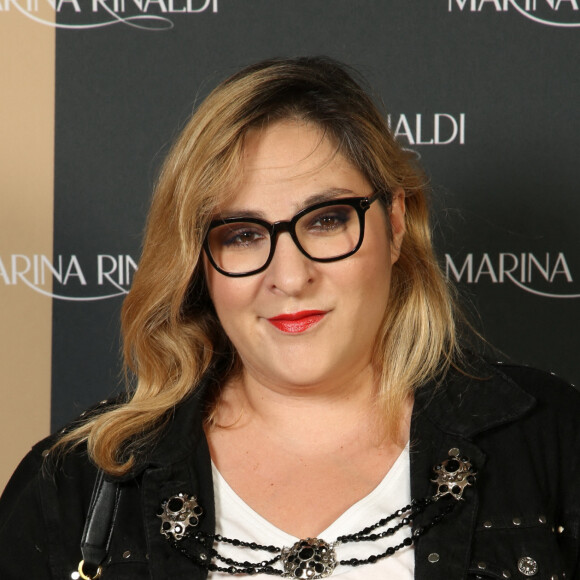 Marilou Berry à la soirée de lancement de la collection capsule Marina Rinaldi by Fausto Puglisi à l'hôtel d'Evreux à Paris le 2 juillet 2018. © Rachid Bellak / Bestimage 