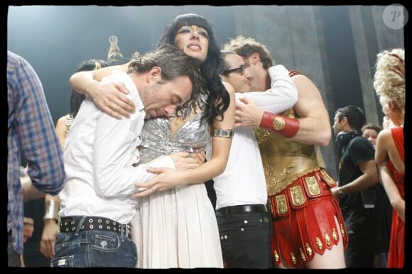 L'émotion est à son comble lors de la dernière représentation de Cleopâtre, le 31 janvier 2010