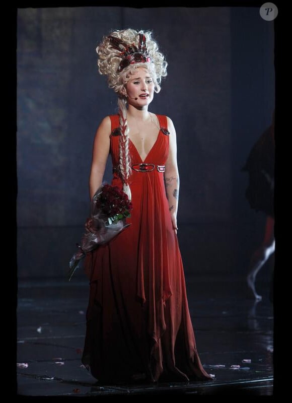 Amélie Piovoso était Octavie lors de la dernière représentation de Cleopâtre, le 31 janvier 2010