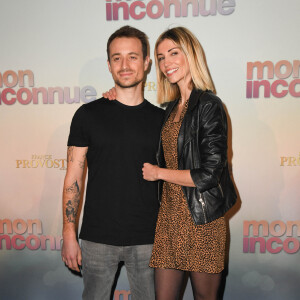 Hugo Clément et sa compagne Alexandra Rosenfeld (Miss France 2006) - Avant-première du film "Mon Inconnue" au cinéma UGC Normandie à Paris le 1er avril 2019. © Coadic Guirec/Bestimage