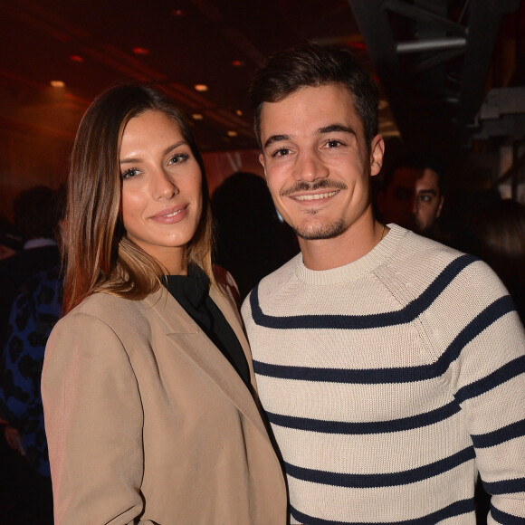 Camille Cerf et son compagnon Cyrille Roty - Soirée de lancement BoohooMan x Dadju à Paris, le 29 octobre 2019. © Veeren Ramsamy-Christophe Clovis/Bestimage
