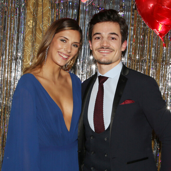 Camille Cerf et son compagnon Cyrille lors du gala de charité le grand bal "ParAmour' à l'hôtel de ville de Paris, France. © Denis Guignebourg/Bestimage 