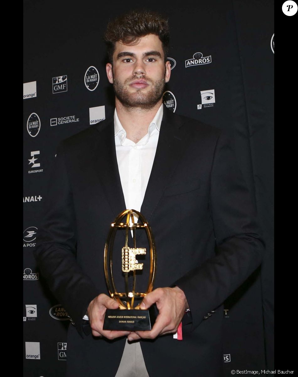 Damian Penaud - 16ème édition de la Nuit du Rugby à l'Olympia, à Paris le 25 novembre 2019. © Michael Baucher/Panoramic/Bestimage