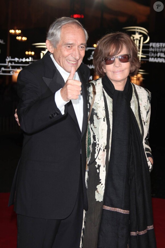 Alain Corneau nous a quittés... Ici, le cinéaste français au bras de sa compagne Nadine Trintignant.