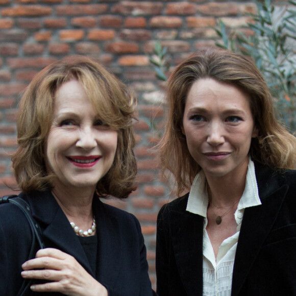 Exclusif - Nathalie Baye et sa fille Laura Smet lors du 30ème Festival International du Film Francophone à Namur avec le film d'ouverture "Préjudice" en Belgique, le 2 octobre 2015 