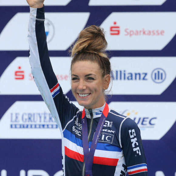 Pauline Ferrand Prevot of France - Course de Cross-country féminin aux Championnats d’Europe de VTT cross-country 2022 à Munich, Allemagne le 20 Août 2022. © Laurent Lairys / Panoramic / Bestimage  Cycling Mountain Bike, Women's Cross-Country at the European Championships Munich 2022 on August 20, 2022 in Munich, Germany Championnats d’Europe VTT XCO 2022 