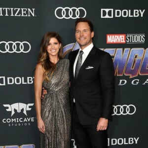 Chris Pratt et Katherine Schwarzenegger - Avant-première du film "Avengers : Endgame" à Los Angeles, le 22 avril 2019.