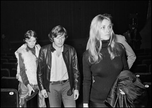 Roman Polanski et Sharon Tate se rendant au concert de Frank Zappa à Paris en 1968