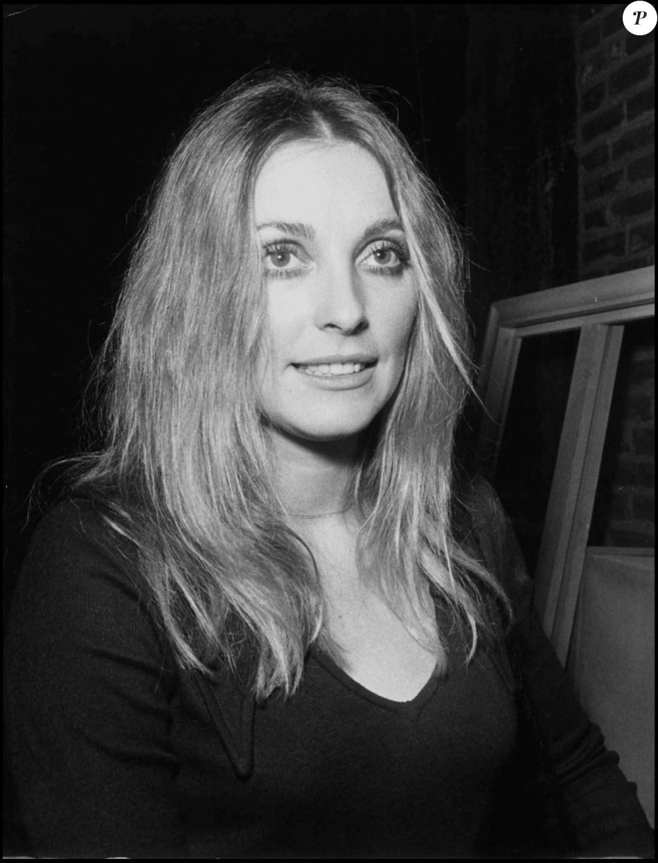 Sharon Tate à Paris en 1968